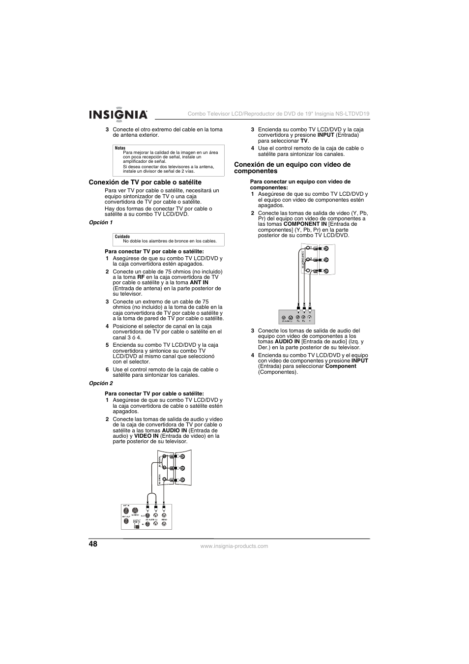 Insignia NS-LTDVD19 User Manual | Page 50 / 68