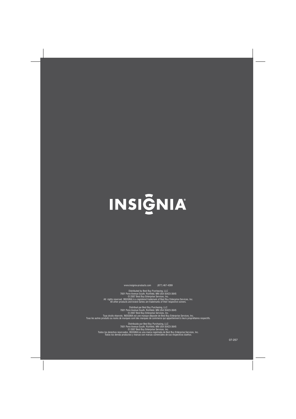 Insignia NS-LTDVD19 User Manual | Page 68 / 68