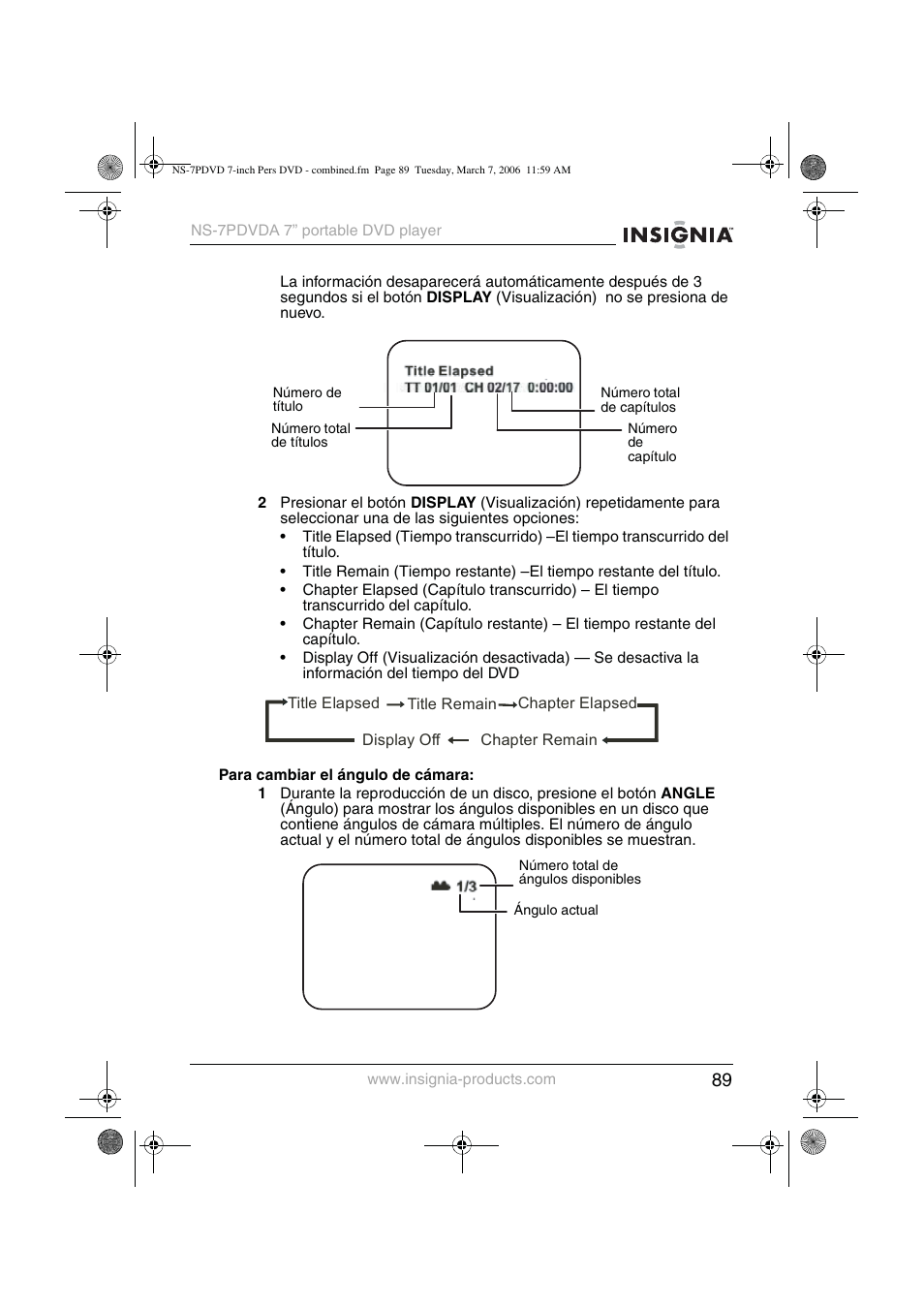 Insignia NS-7PDVDA User Manual | Page 90 / 102
