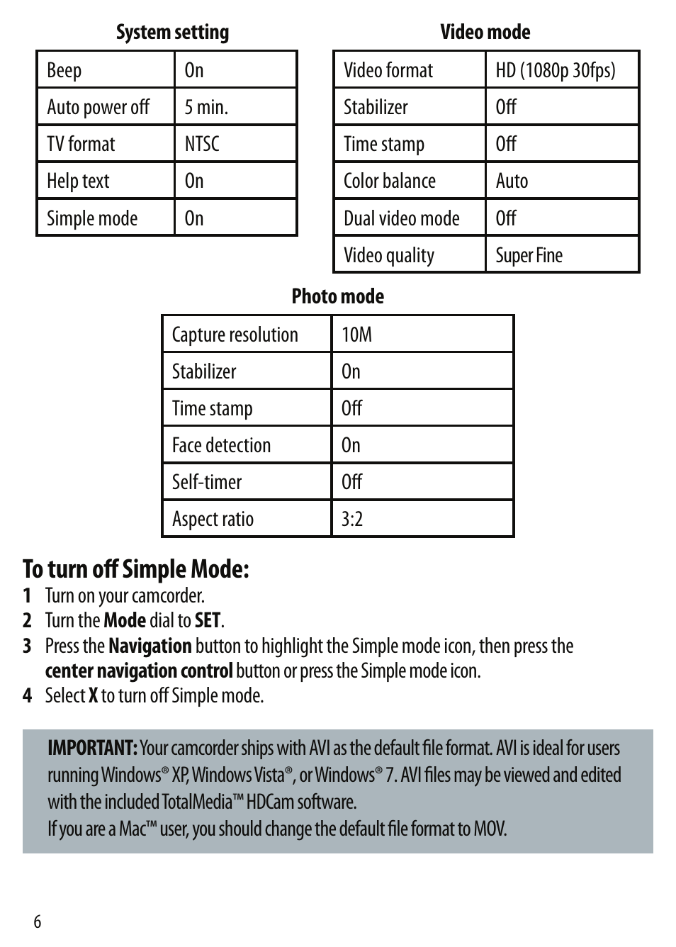 Insignia NS-DV111080F User Manual | Page 6 / 8