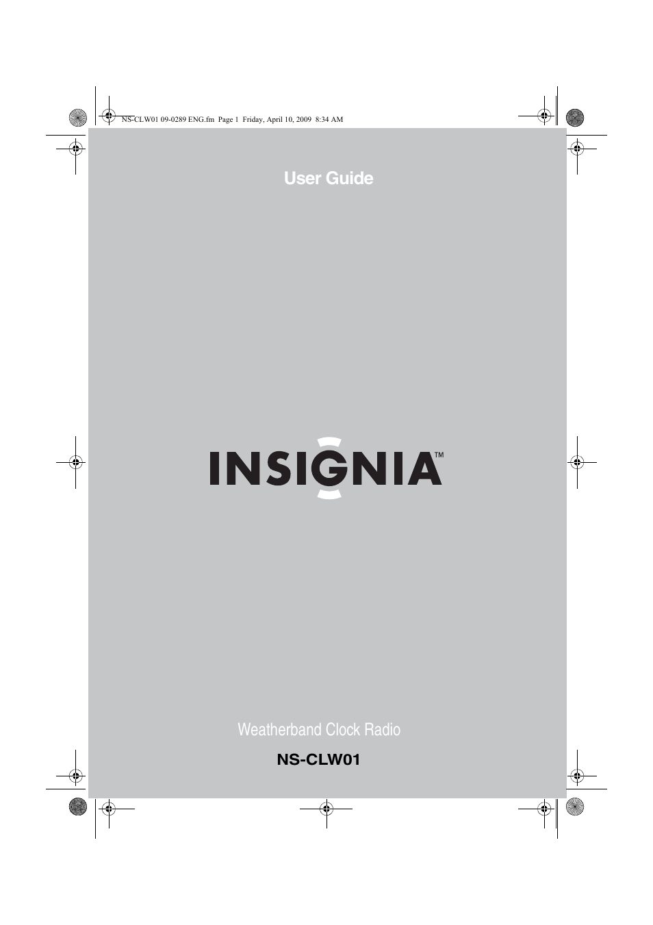 Insignia NS-CLW01 User Manual | 21 pages