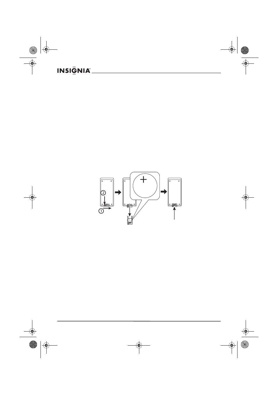 Installing the backup batteries, To install the backup batteries, To install the remote control battery | Connecting to ac power, To connect the power | Insignia NS-C2114 User Manual | Page 10 / 64