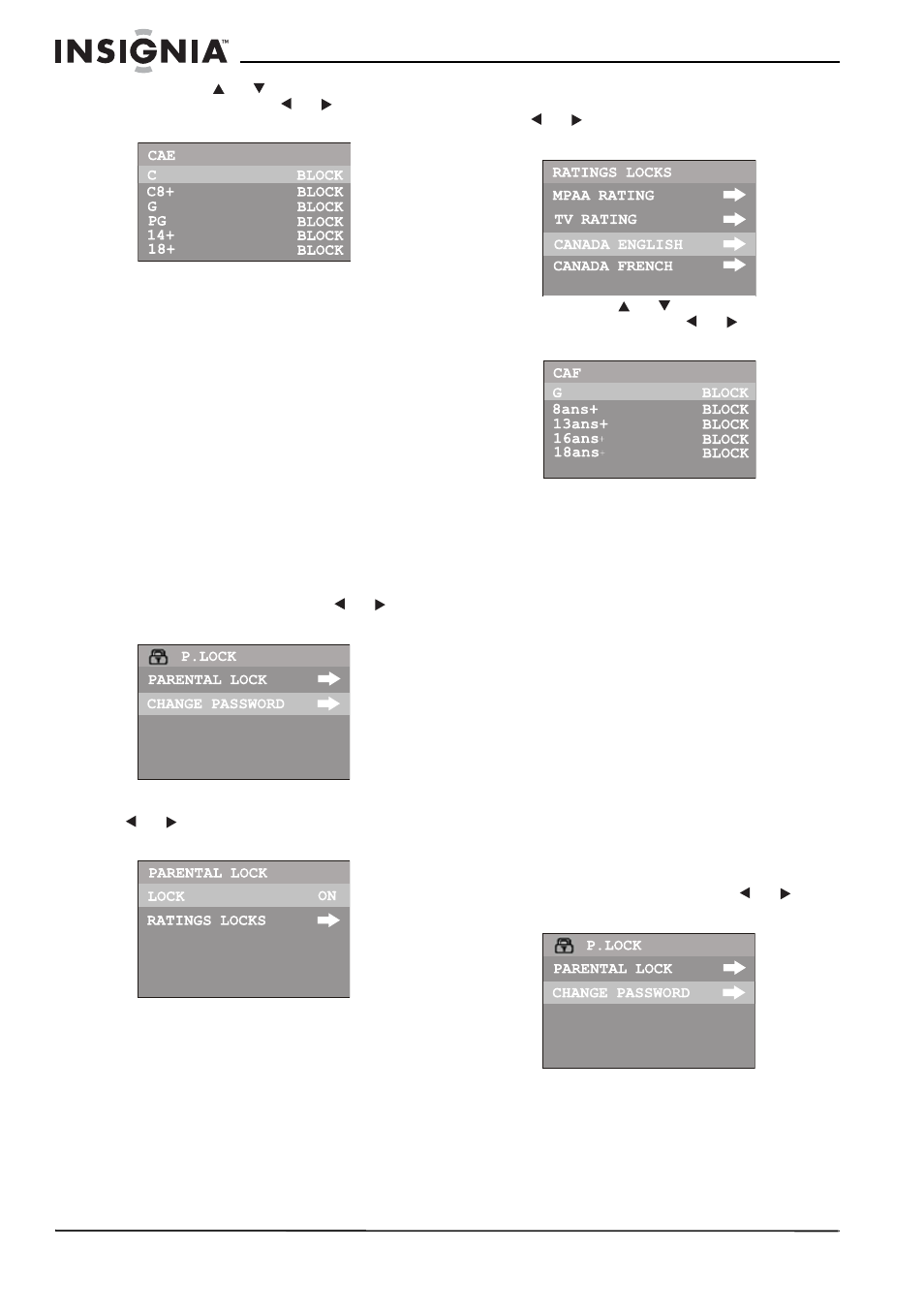Insignia NS-F20TV User Manual | Page 38 / 68