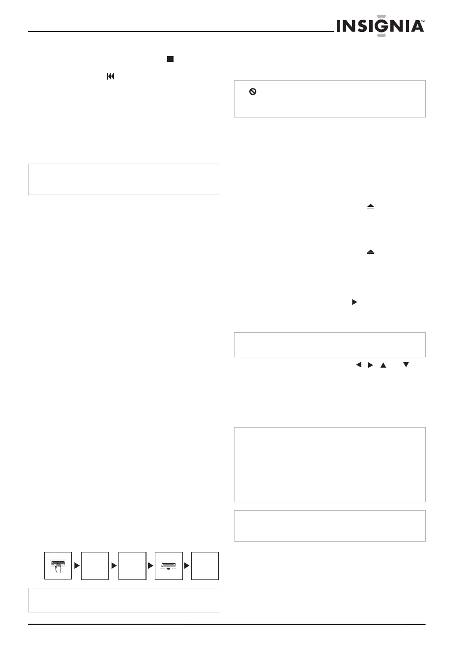 Utilisation du lecteur de dvd, Lecture d’un dvd | Insignia NS-H3005 User Manual | Page 63 / 116