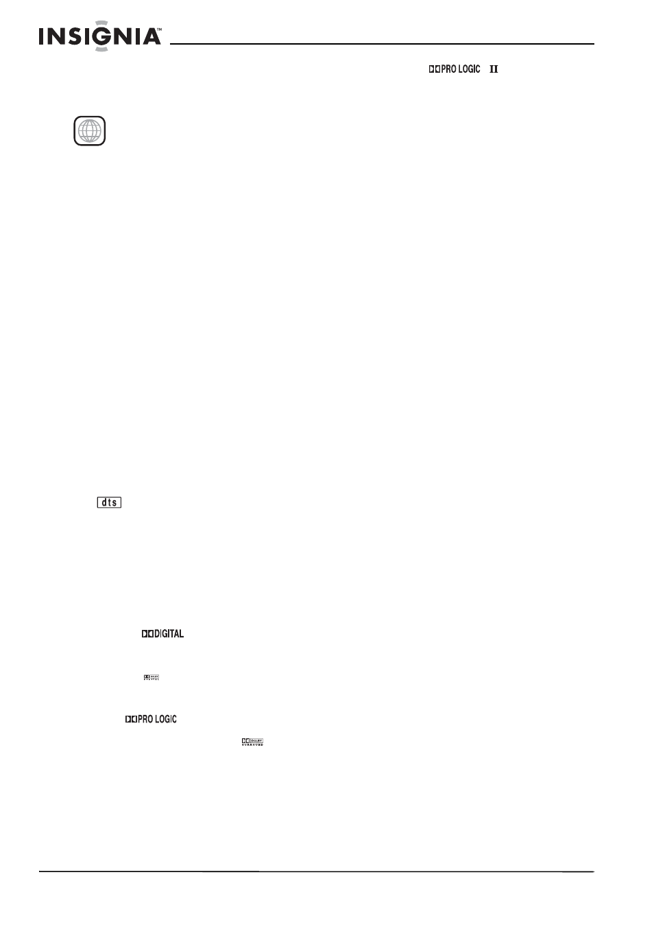 Insignia NS-H3005 User Manual | Page 8 / 116