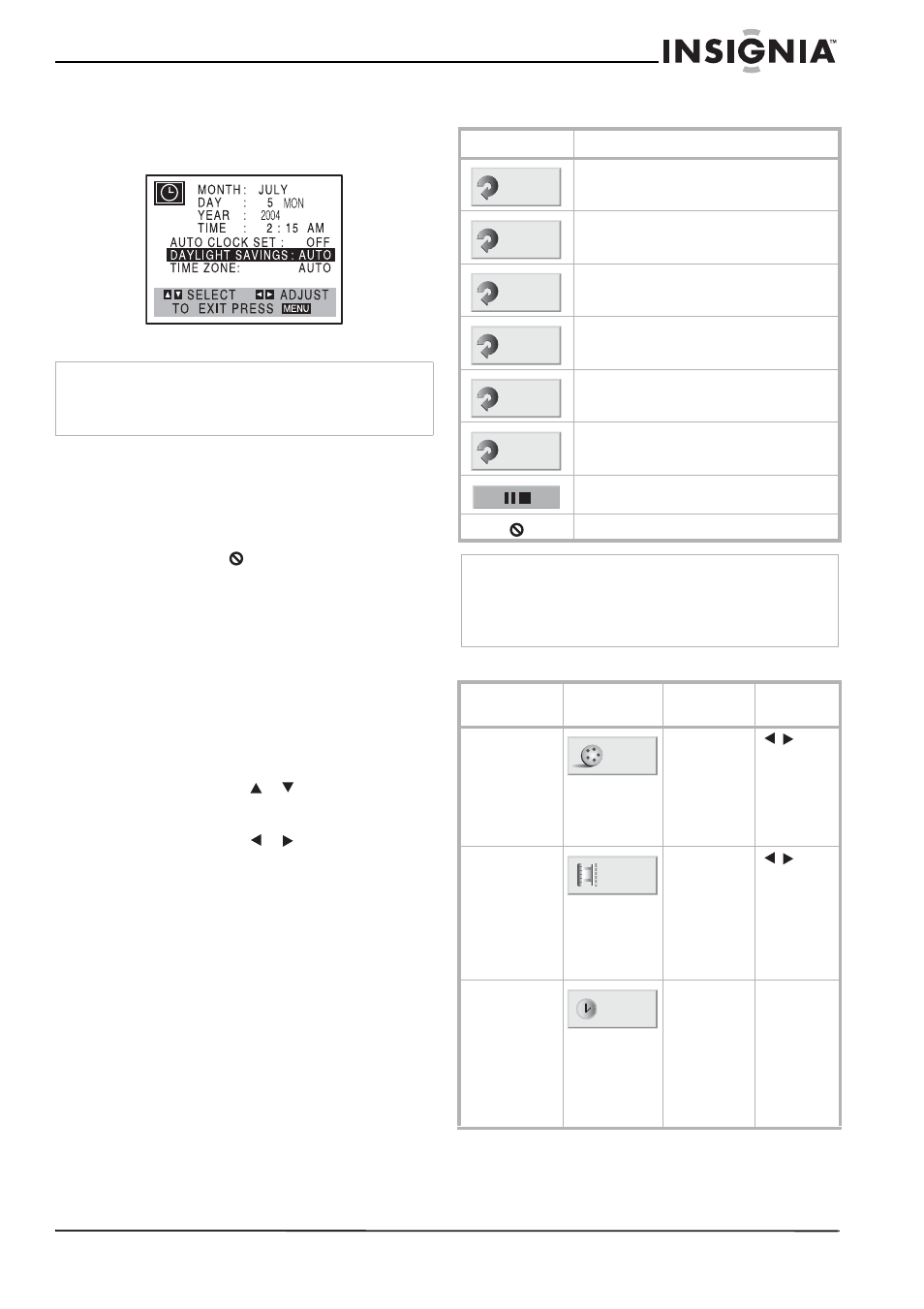 Preparación del reproductor de dvd, Usando la visualización de pantalla | Insignia NS-H3005 User Manual | Page 91 / 116