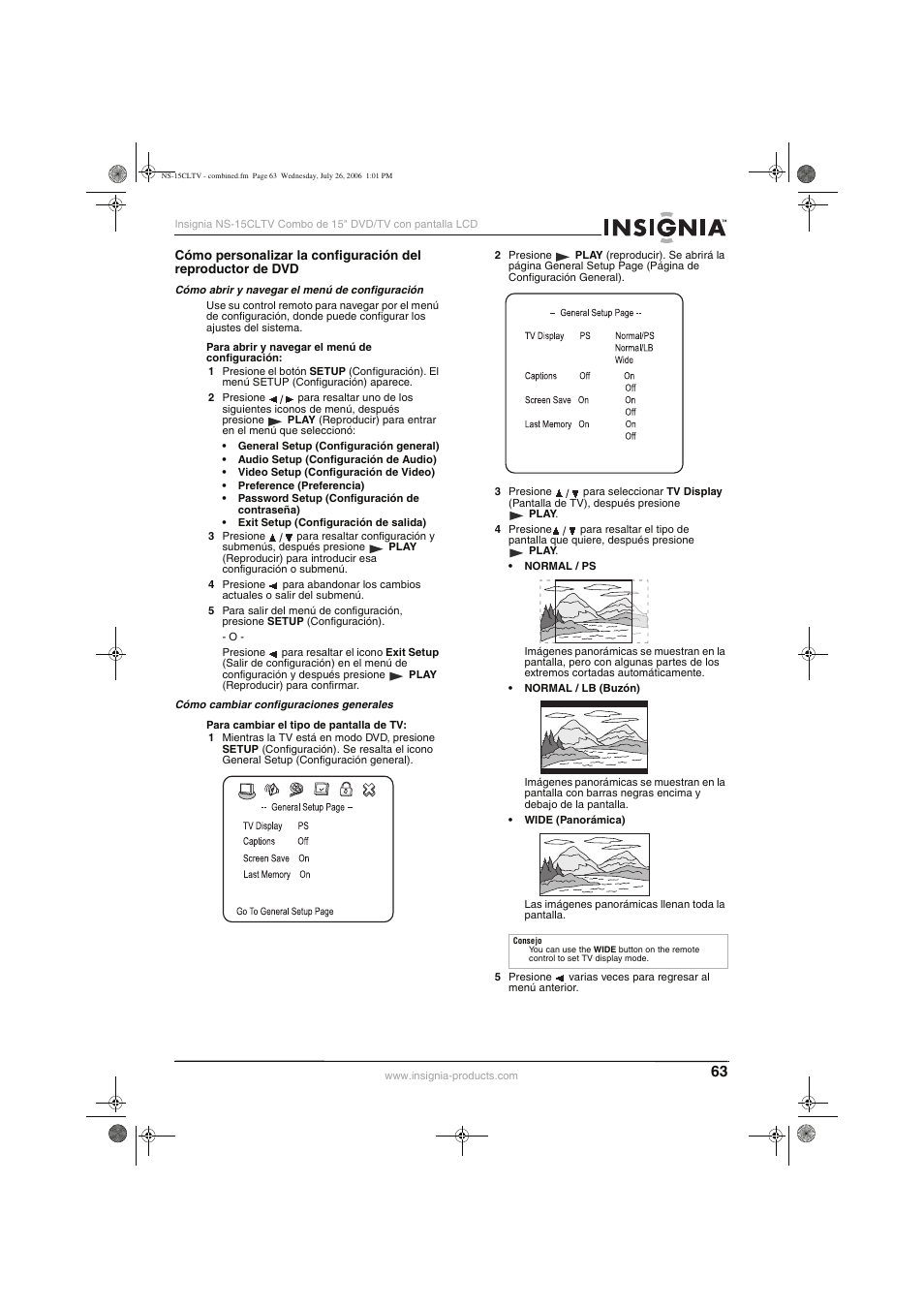 Insignia NS-15cltv User Manual | Page 62 / 69