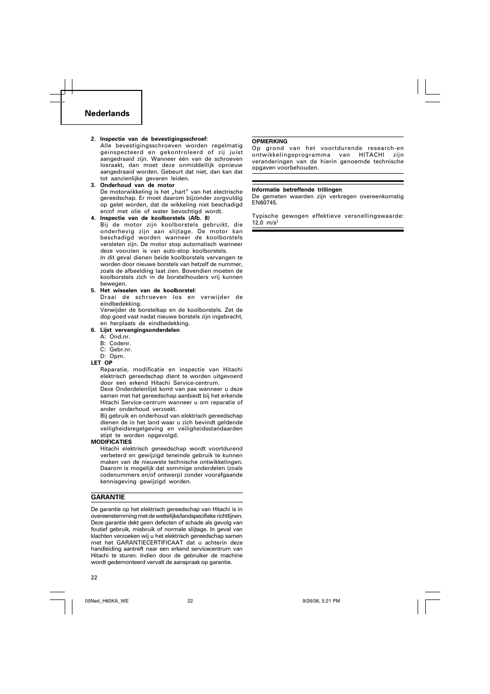 Nederlands | Insignia H 60KA User Manual | Page 23 / 41