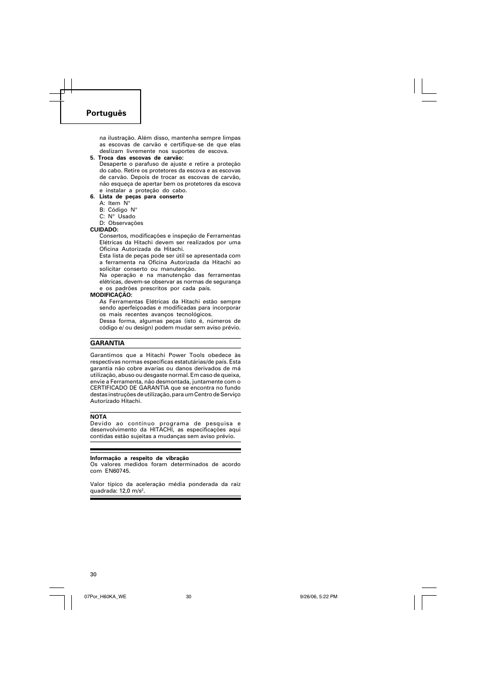 Português | Insignia H 60KA User Manual | Page 31 / 41