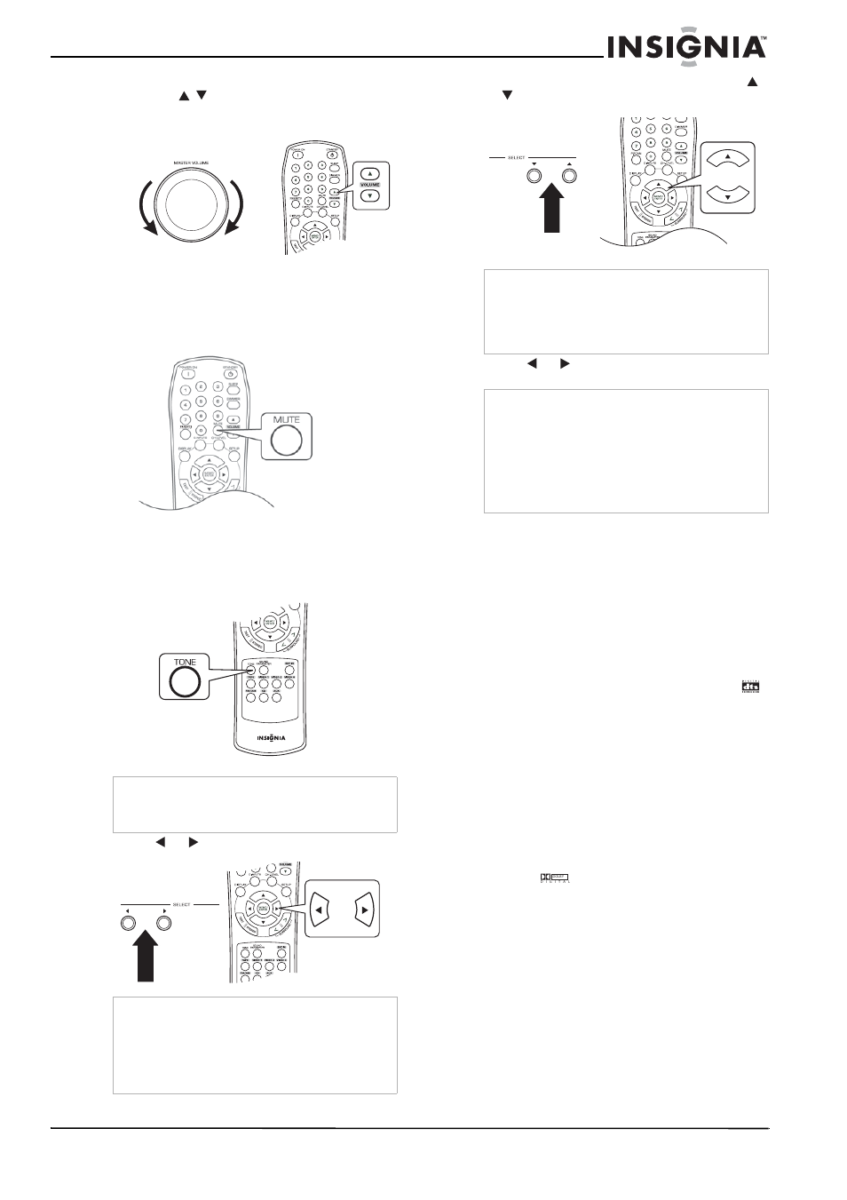 Surround sound, Surround modes | Insignia NS-R5100 User Manual | Page 13 / 76