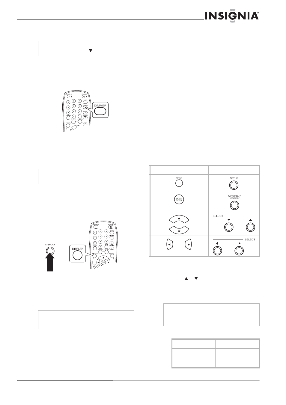 Ajuste del brillo de la pantalla, Visualización del estado del receptor, Modificación de los ajustes | Navegación a través del menú de configuración, Menú de configuración del receptor | Insignia NS-R5100 User Manual | Page 67 / 76