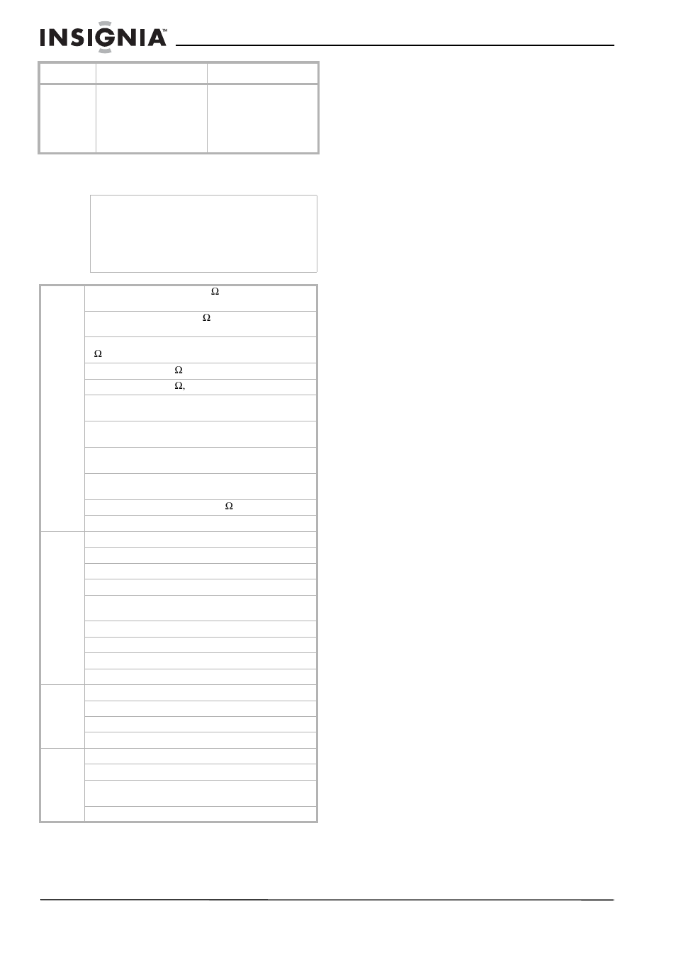 Specifications, Legal notices, Specifications legal notices | Insignia NS-R2000 User Manual | Page 16 / 56