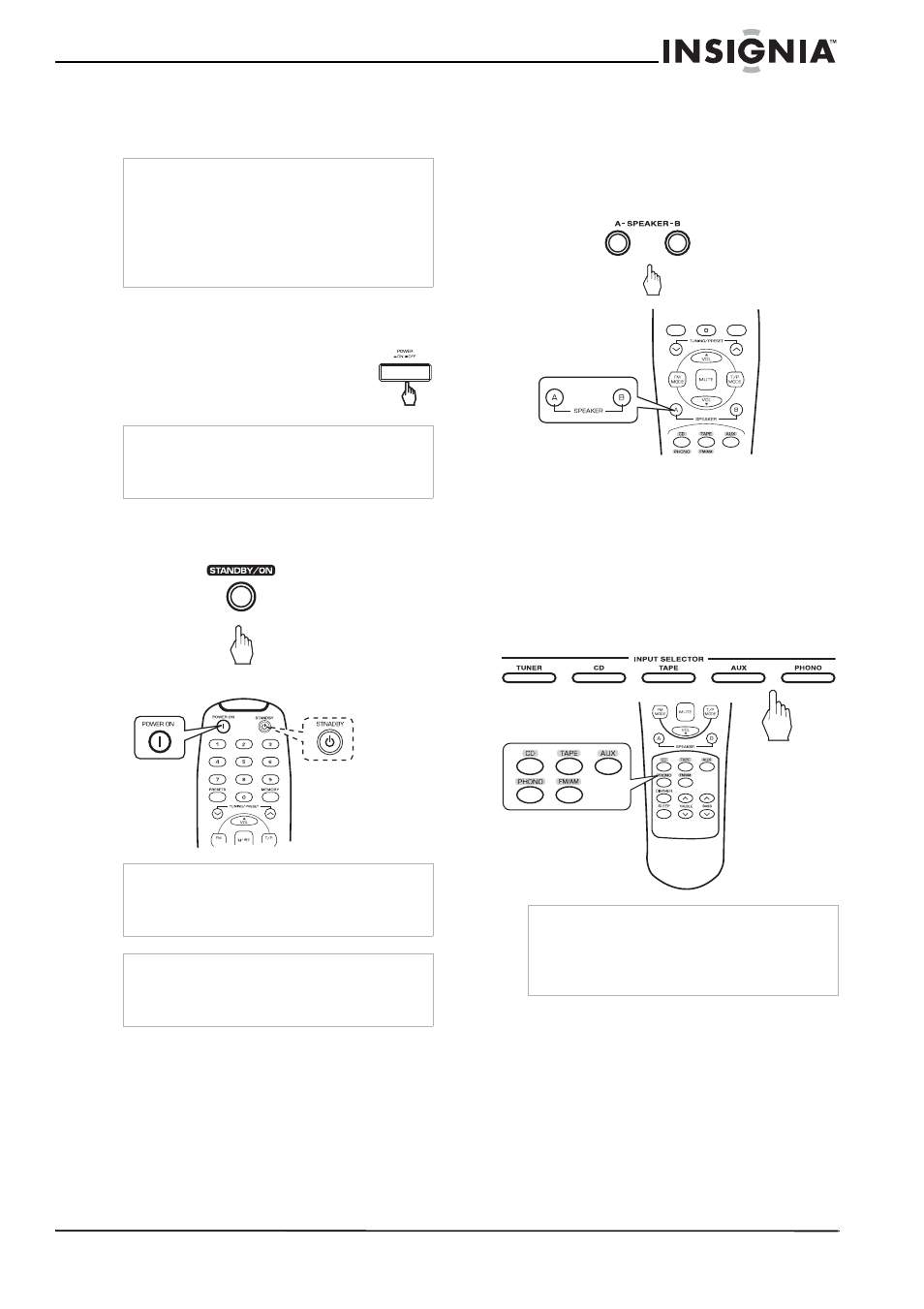 Fonctionnement du récepteur, Écoute d’un programme | Insignia NS-R2000 User Manual | Page 25 / 56