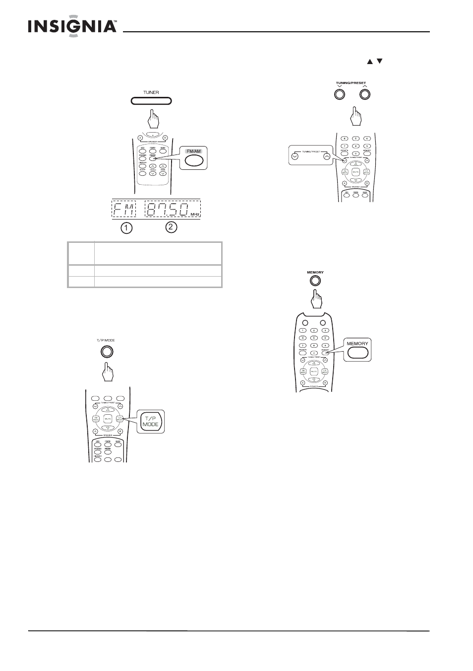 Insignia NS-R2000 User Manual | Page 28 / 56