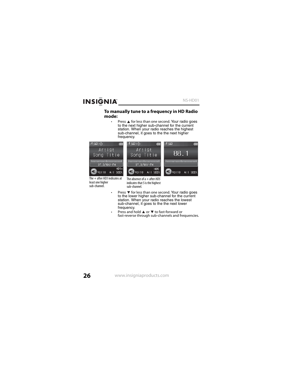 Insignia NS-HD01 User Manual | Page 26 / 44