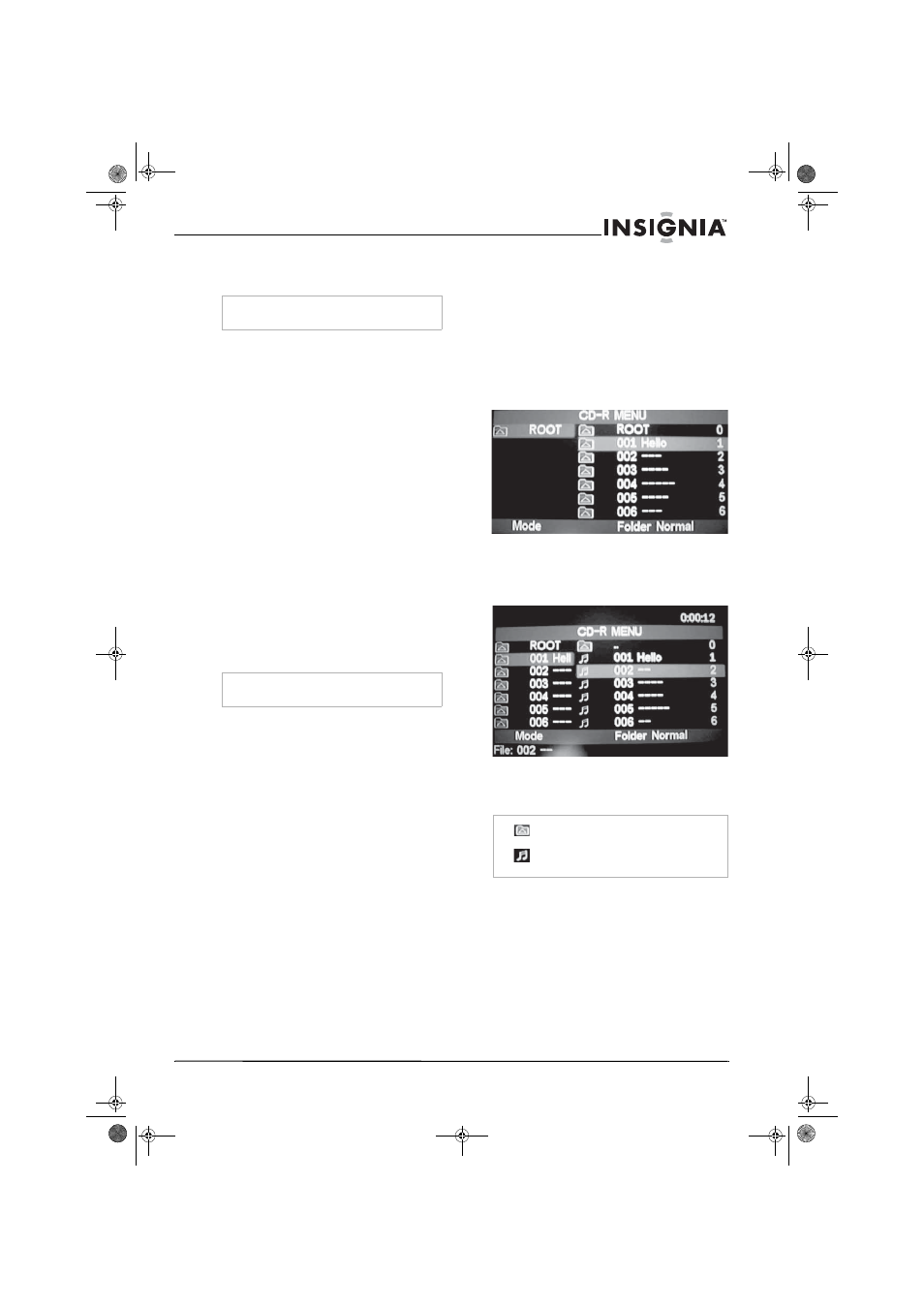 Using repeat playback, To repeat a chapter, a title, or both, To repeat a custom segment | Changing viewing angles, To change viewing angle, Using zoom, To zoom the image, Playing audio cds, To repeat a track or the entire cd, Playing mp3 cds | Insignia NS-M10OHD User Manual | Page 9 / 38