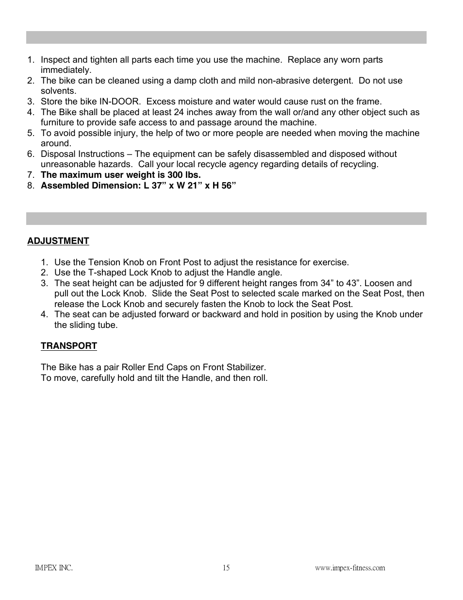 Impex NS-1101U User Manual | Page 16 / 20