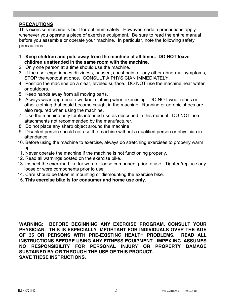 Impex NS-1101U User Manual | Page 3 / 20