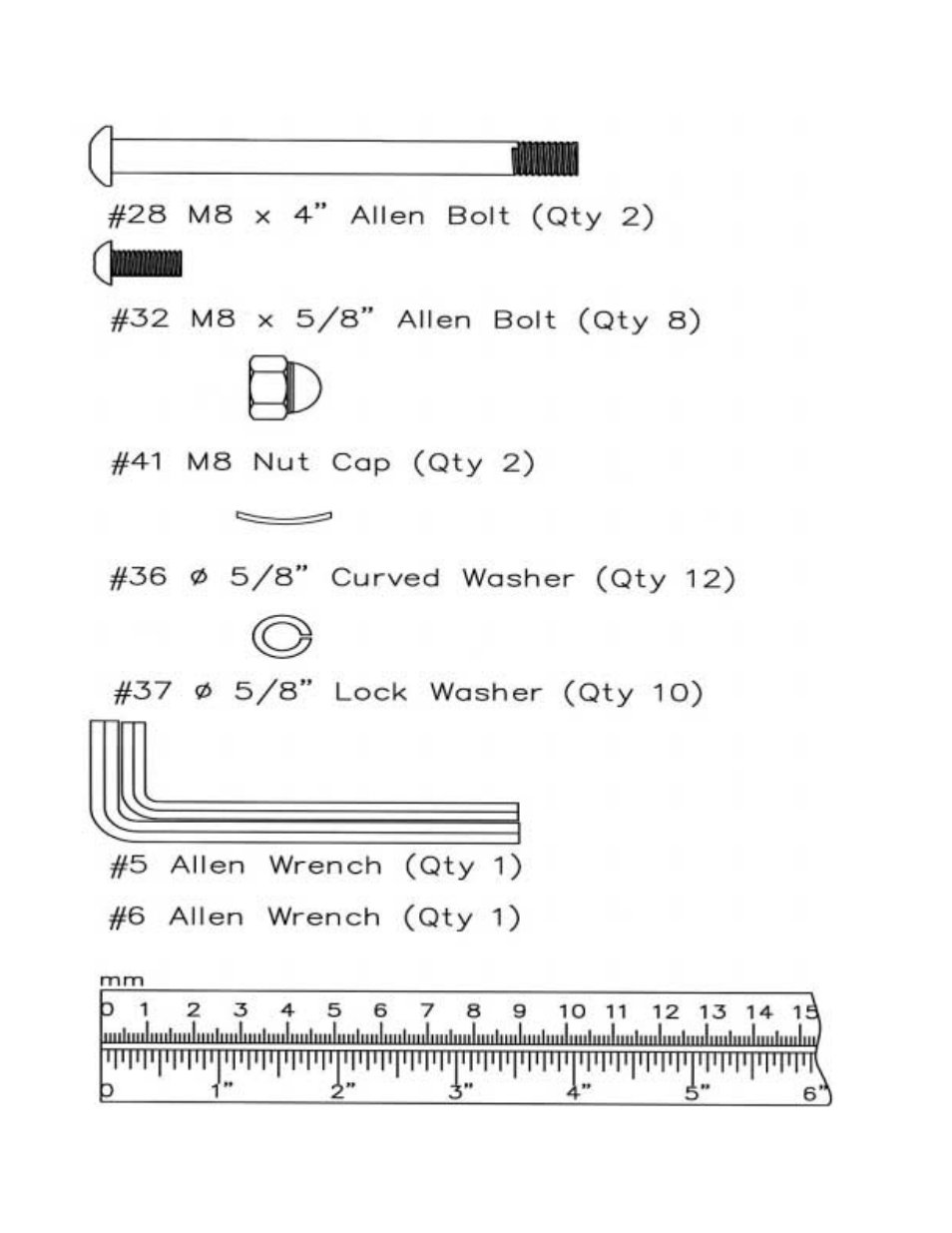 Hardware pack | Impex MS-93 User Manual | Page 5 / 15