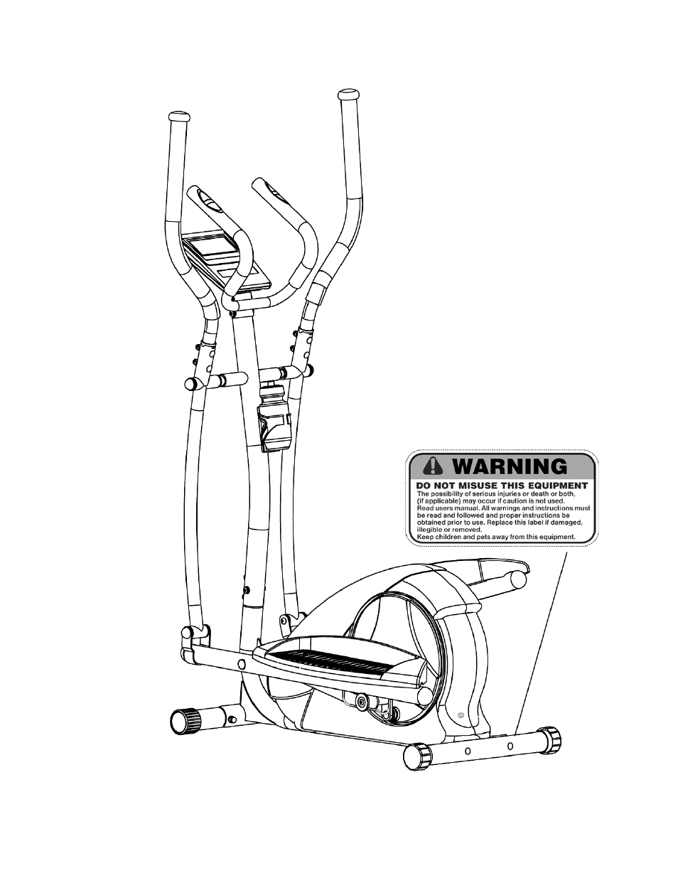 Warning label placement | Impex BF-1200 User Manual | Page 4 / 19