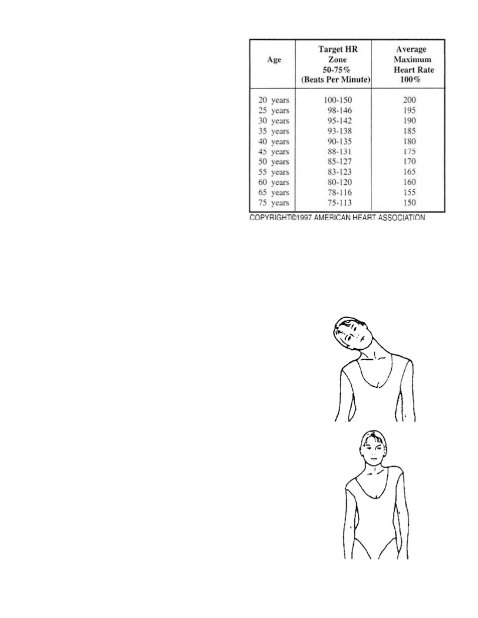 Warming cool down, Head rolls, Shoulder lifts | Impex pl2009 User Manual | Page 13 / 17