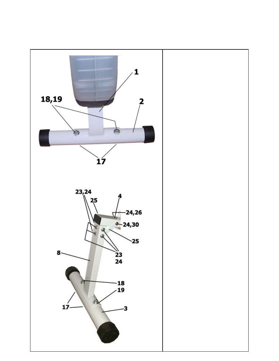 Assembly instruction, Two adjustable wrenches and allen wrenches | Impex pl2009 User Manual | Page 5 / 17