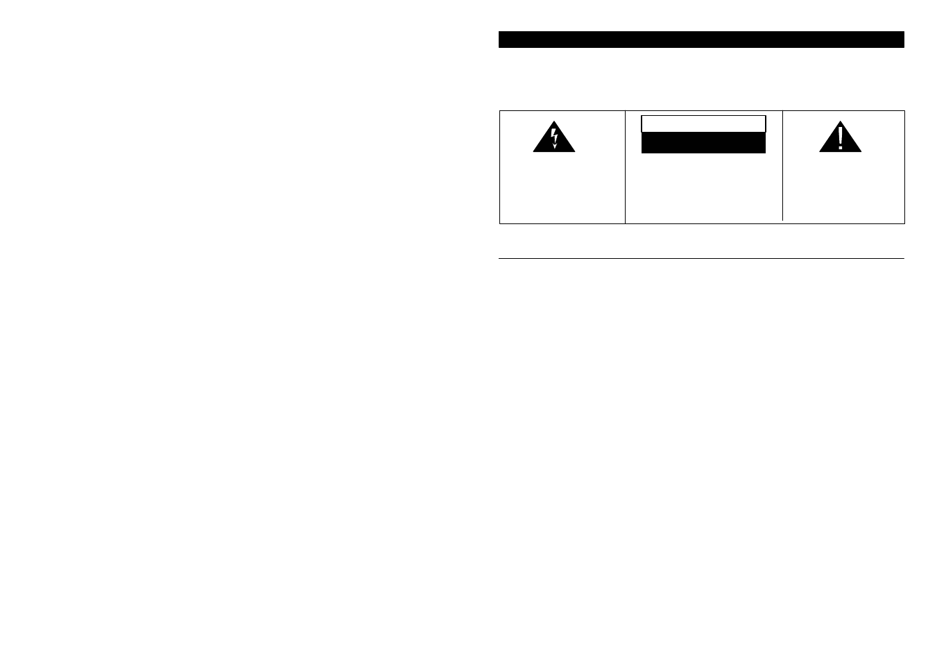 Instruction de sécurité importantes, Avertissement | iSymphony M110 User Manual | Page 23 / 64