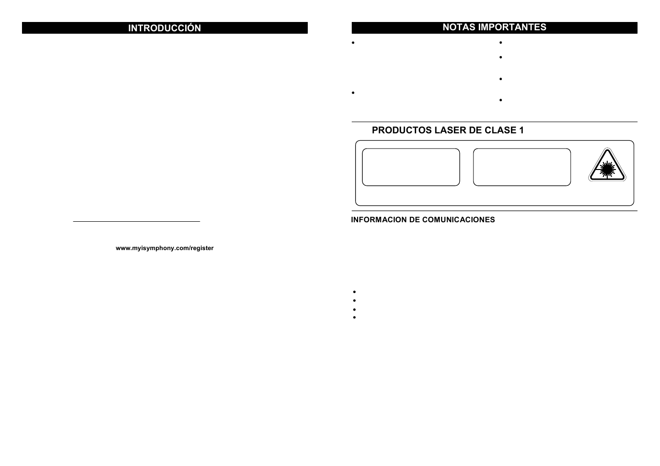 iSymphony M110 User Manual | Page 45 / 64