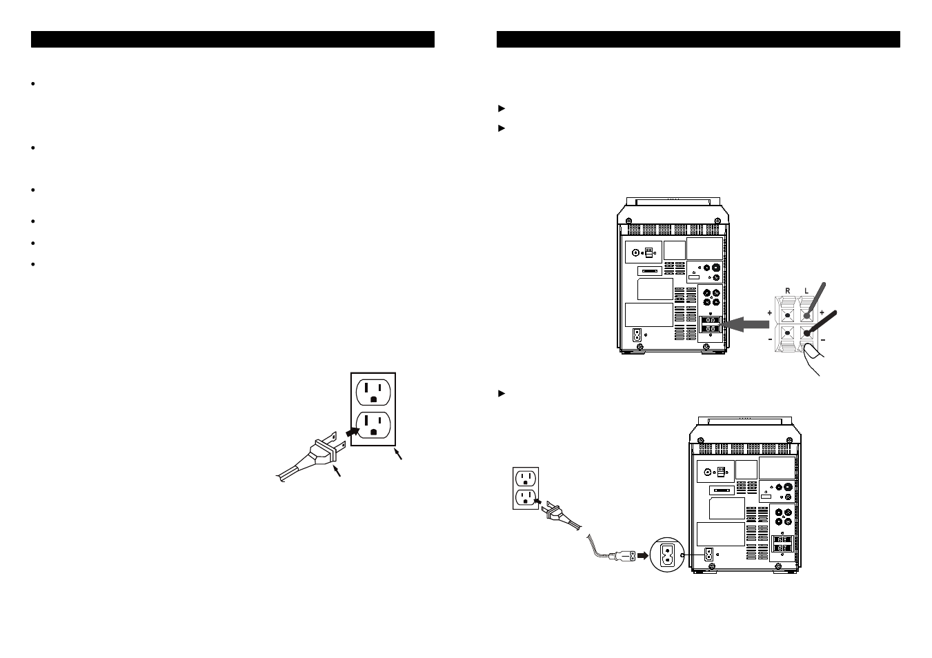 Preparation for use, Connection | iSymphony M110 User Manual | Page 5 / 64