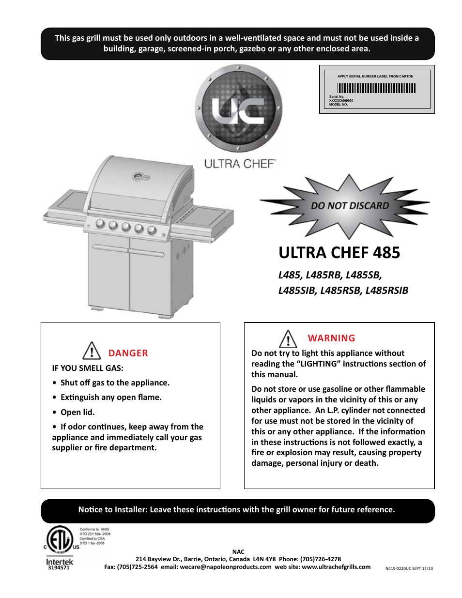 Interlink electronic L485SIB User Manual | 48 pages