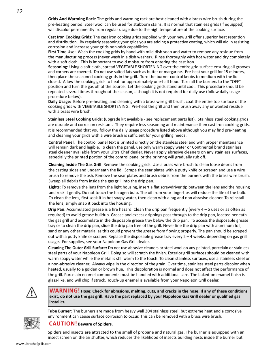 Caution, Warning | Interlink electronic L485SIB User Manual | Page 12 / 48