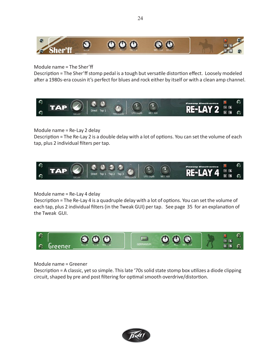 Intel Peavey ReValver MK III User Manual | Page 25 / 45