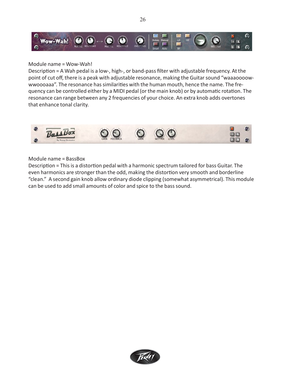 Intel Peavey ReValver MK III User Manual | Page 27 / 45