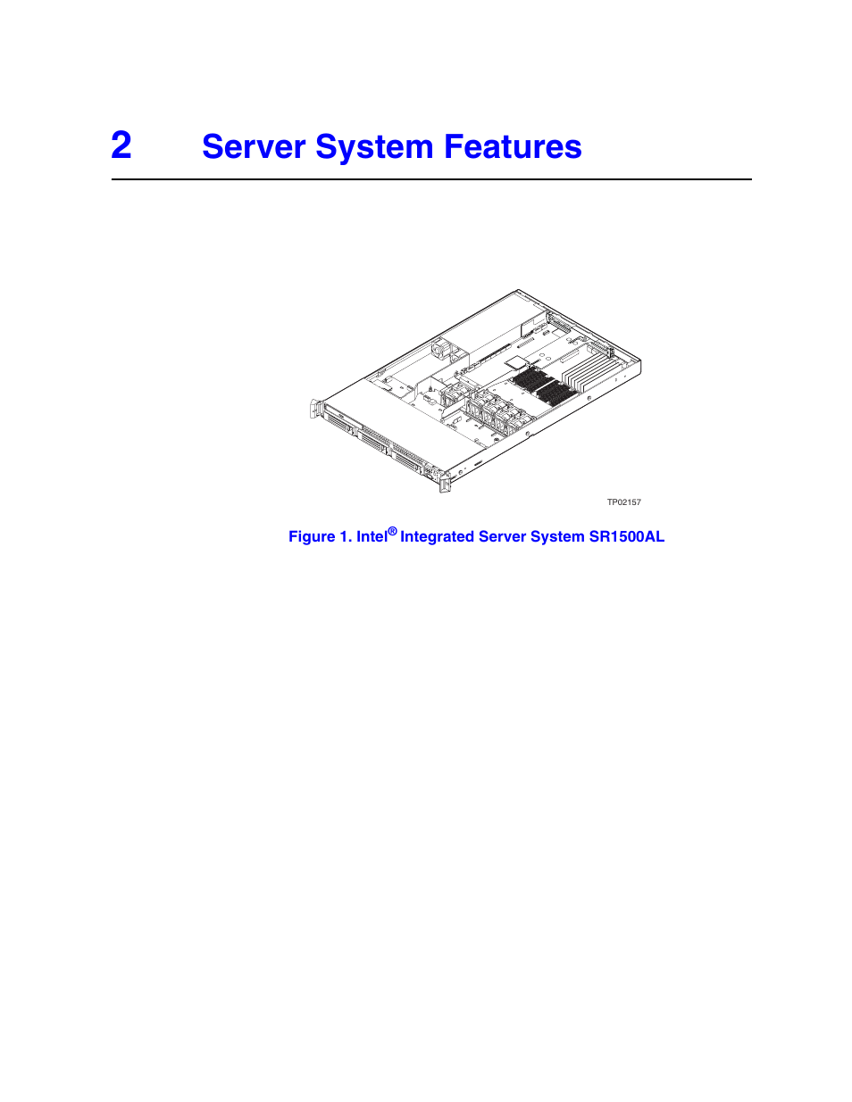 Server system features | Intel SR1500AL User Manual | Page 25 / 180