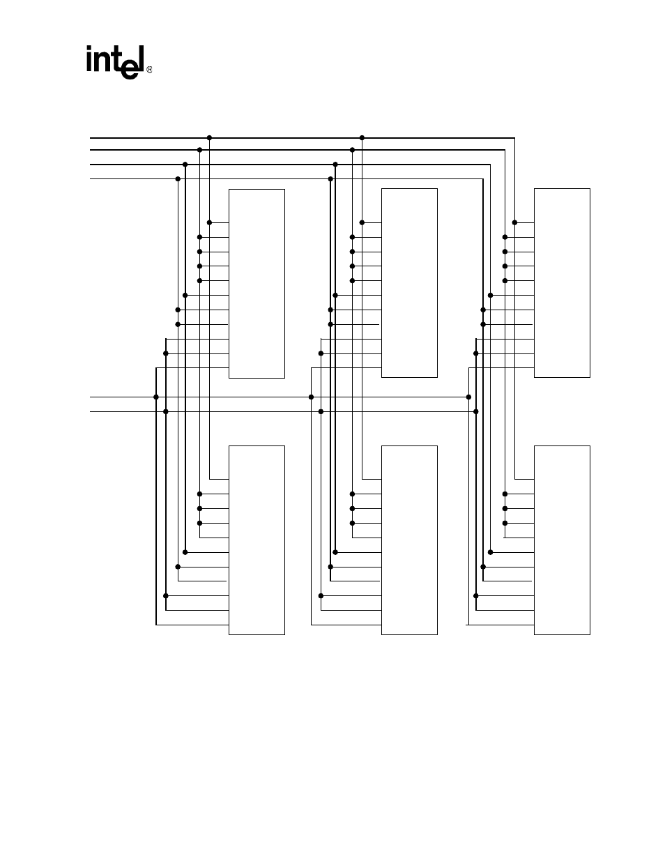 Figure 6-2. sdram memory system example | Intel PXA26X User Manual | Page 195 / 624