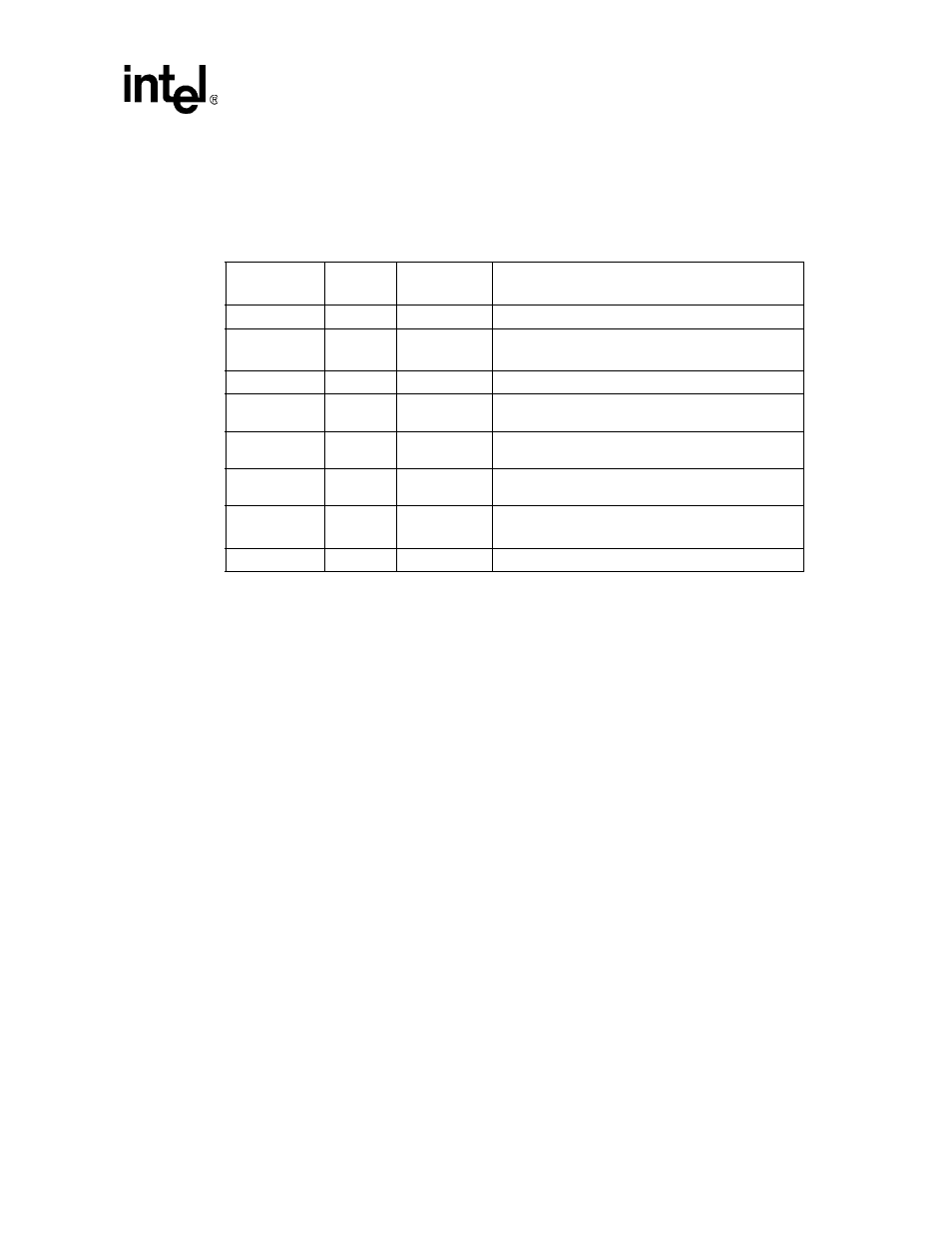 Table 6-1. device transactions, 1 reads and writes, 2 aborts and nonexistent memory | Intel PXA26X User Manual | Page 197 / 624
