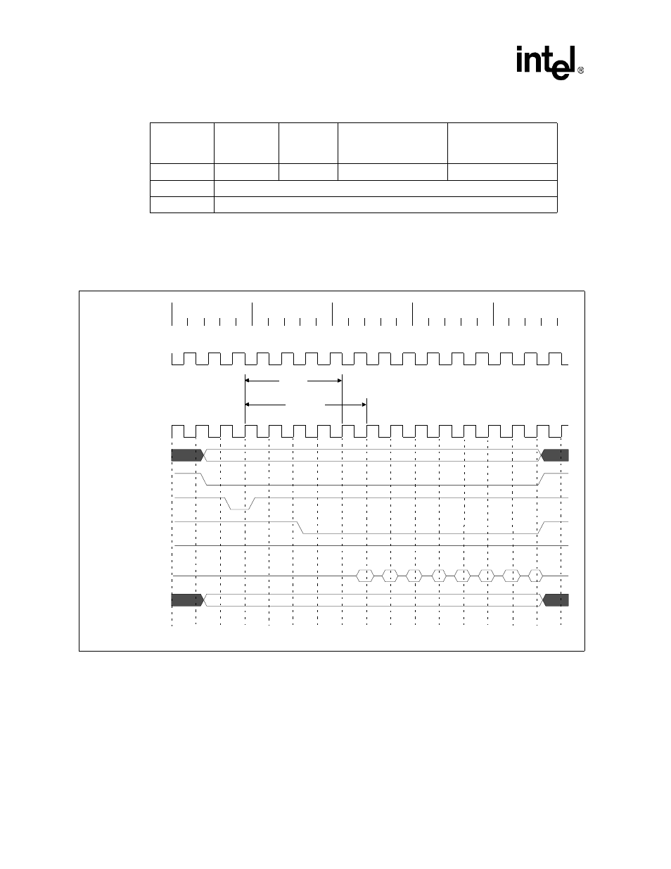 1 non-sdram timing flash read timing diagram | Intel PXA26X User Manual | Page 230 / 624
