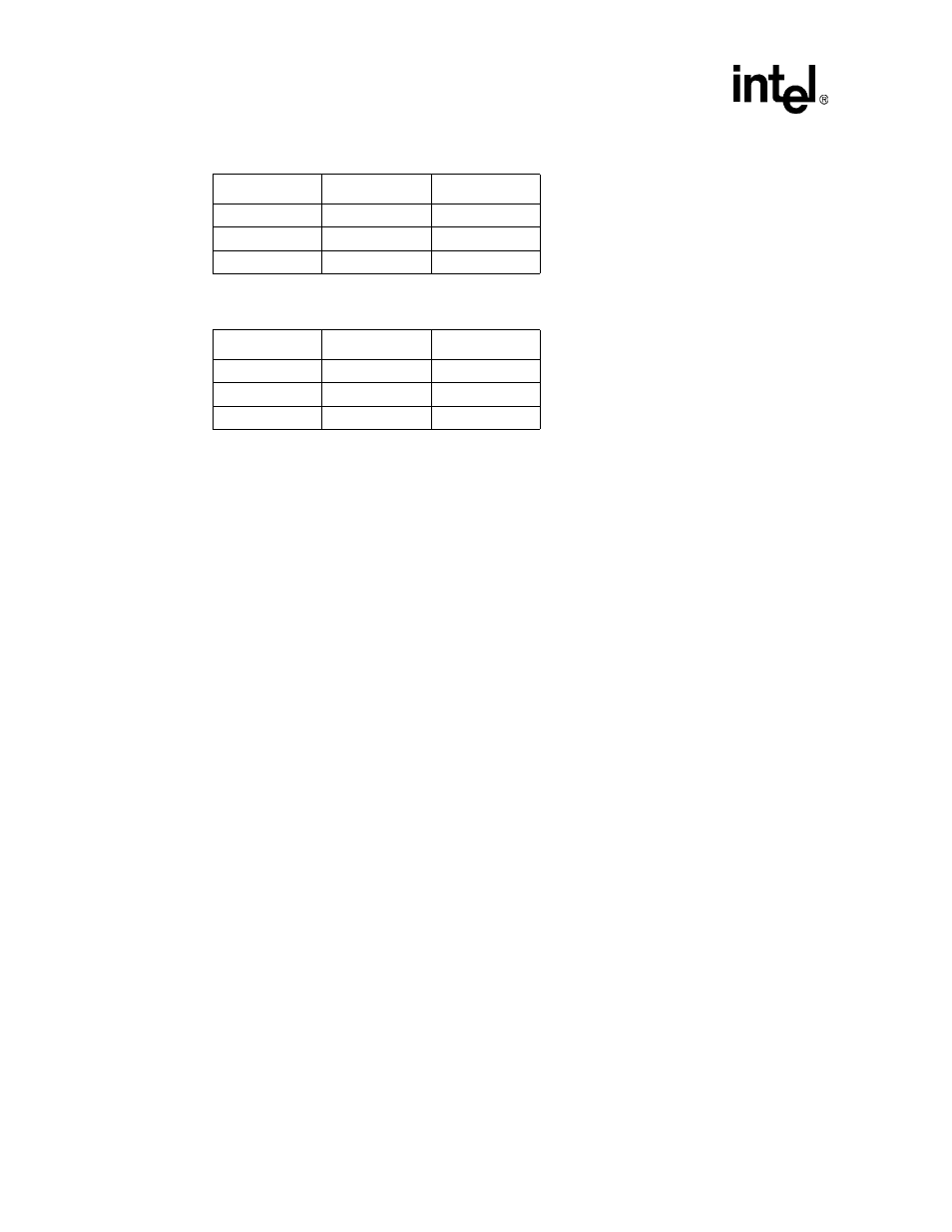 Table 6-21. 16-bit bus write access | Intel PXA26X User Manual | Page 232 / 624