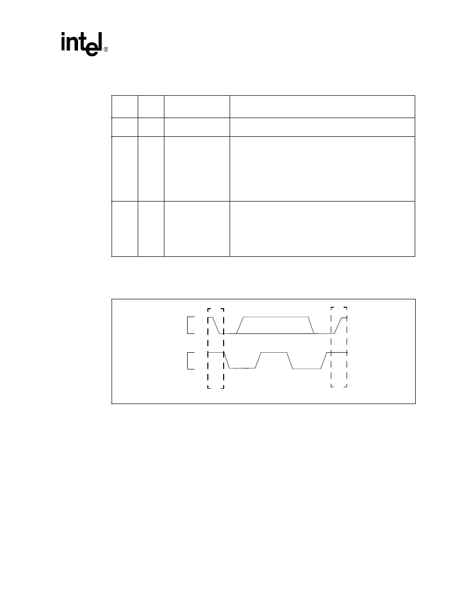 Table 9-4. start and stop bit definitions, Figure 9-2. start and stop conditions, 1 start condition | Table 9-4 | Intel PXA26X User Manual | Page 343 / 624