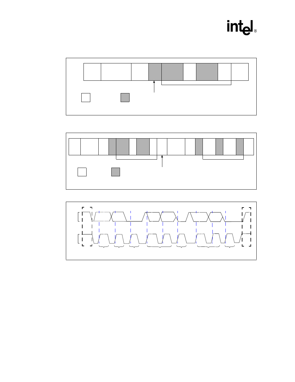 Figure 9-10. a complete data transfer, Inter-integrated circuit bus interface unit | Intel PXA26X User Manual | Page 352 / 624