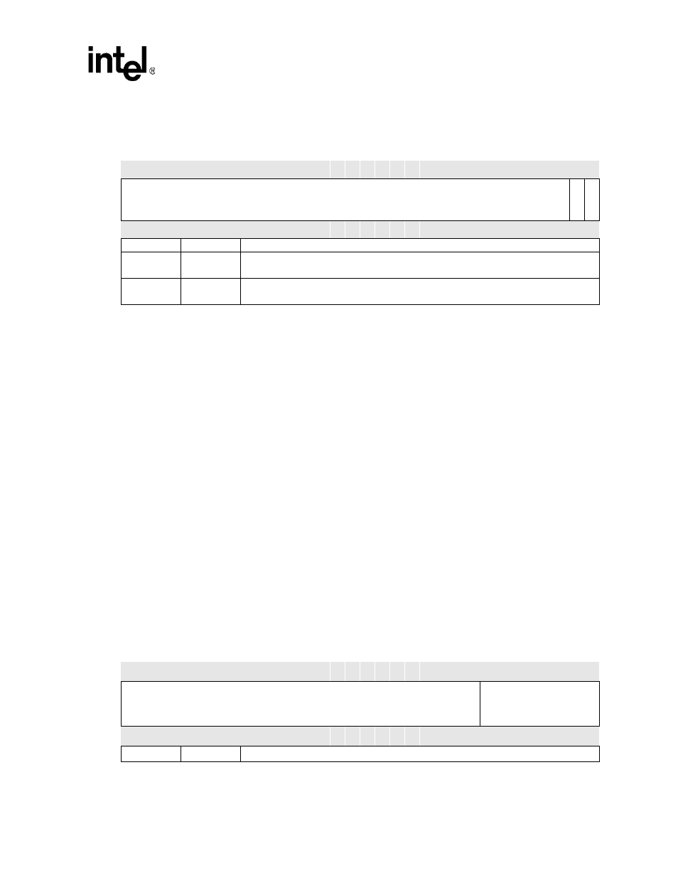 Table 9-9. i2c bus monitor register - ibmr, 2 i2c data buffer register- idbr, Section 9.9.2, “i2c data buffer register- idbr | C data buffer register- idbr | Intel PXA26X User Manual | Page 361 / 624
