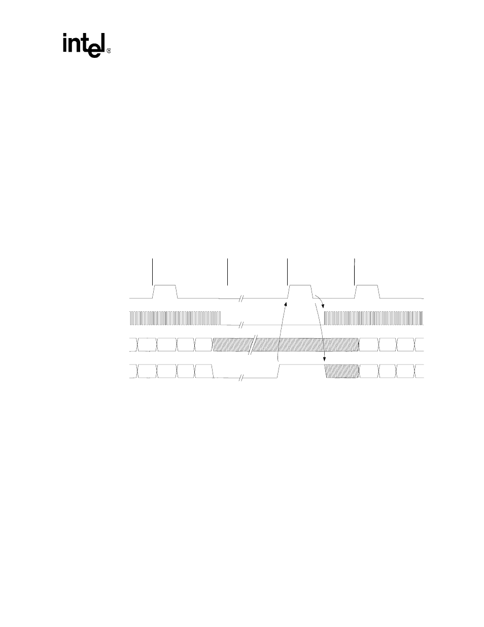 2 waking up the ac-link, 1 wake up triggered by the codec, Figure 13-8. sdata_in wake up signaling | The minimum sdata_in wake up pulse width is 1 msec, Bitclk not to scale, 2 wake up triggered by the acunit | Intel PXA26X User Manual | Page 475 / 624