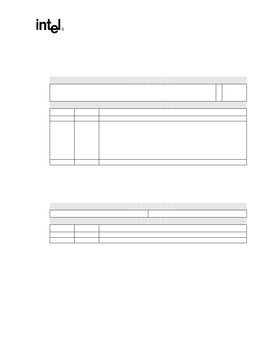 16 modem-in status register (misr), Table 13-22. modem-in status register, 17 modem data register (modr) | Table 13-23. modem data register, Table 13-22, “modem-in status register | Intel PXA26X User Manual | Page 493 / 624