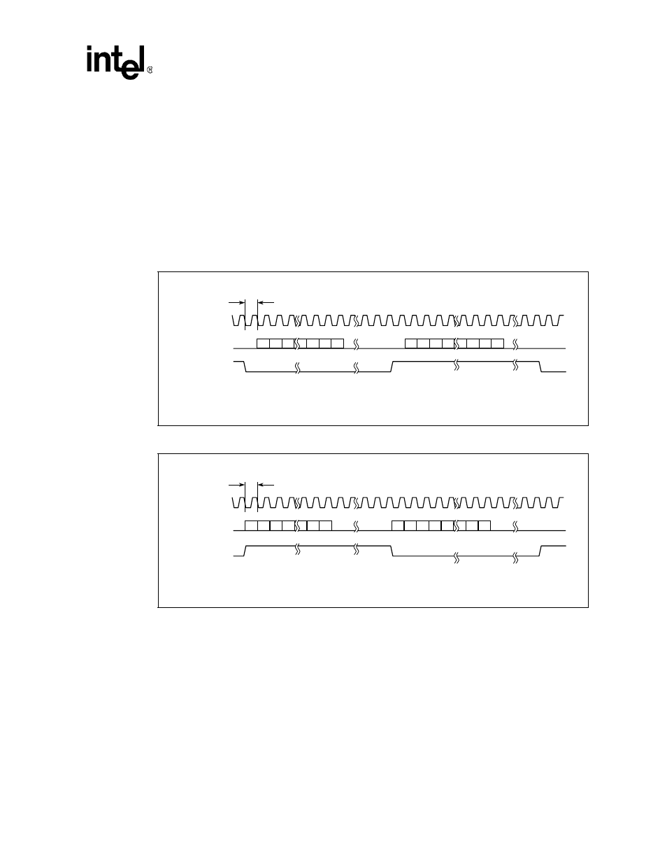 Figure 14-1. i2s data formats (16 bits), Figure 14-2. msb-justified data formats (16 bits), 6 i2s controller register descriptions | Section 14.6, “i, S controller register descriptions, The i, S controller has the following types of registers | Intel PXA26X User Manual | Page 503 / 624