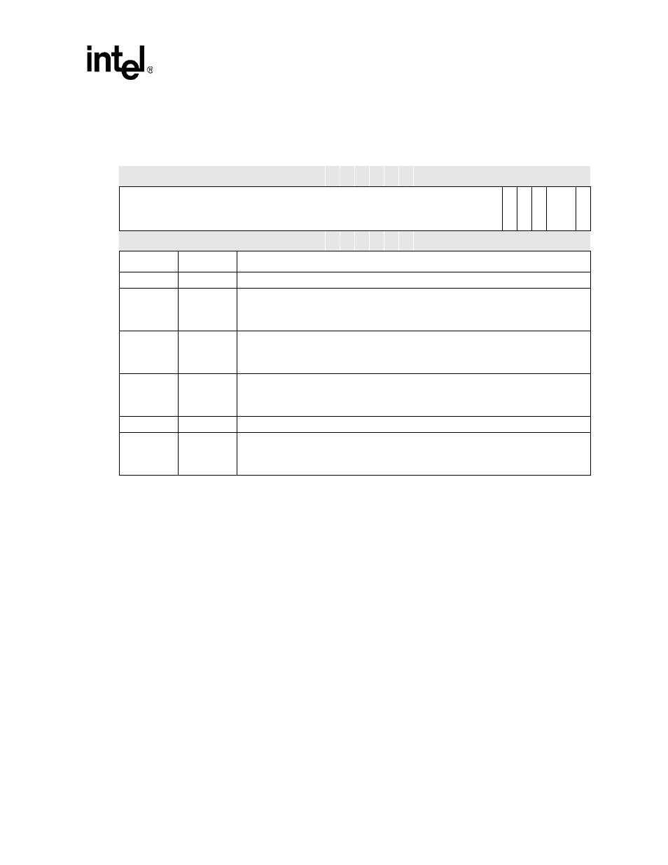 Table 14-6. sacr1 bit descriptions, Section 14.6.3, Table 14-6 | 3 serial audio controller i, S/msb-justified status register (sasr0) | Intel PXA26X User Manual | Page 507 / 624