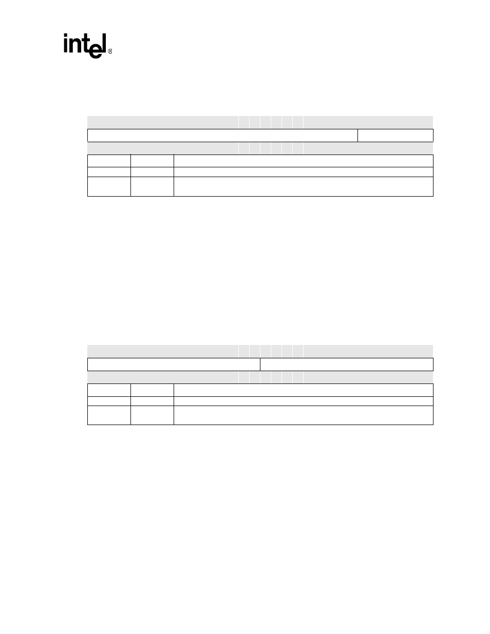 Table 15-11. mmc_resto register, 7 mmc_rdto register, Table 15-12. mmc_rdto register | Intel PXA26X User Manual | Page 539 / 624