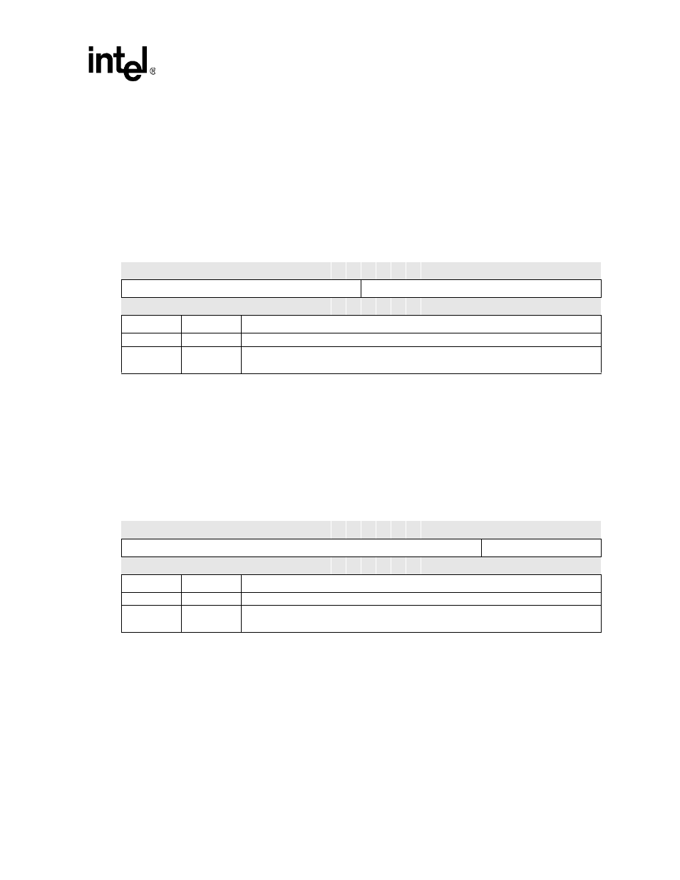 16 mmc_res fifo (read only), Table 15-22. mmc_res, fifo entry, 17 mmc_rxfifo fifo (read only) | Table 15-23. mmc_rxfifo, fifo entry, 18 mmc_txfifo fifo | Intel PXA26X User Manual | Page 547 / 624