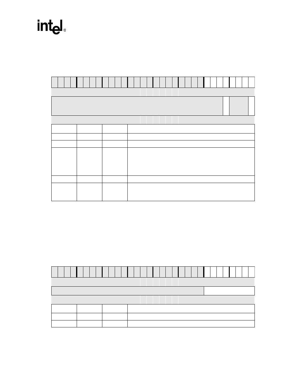 Table 17-17. msr bit definitions, 14 scratchpad register (spr), Table 17-18. spr bit definitions | Table 17-17 | Intel PXA26X User Manual | Page 613 / 624