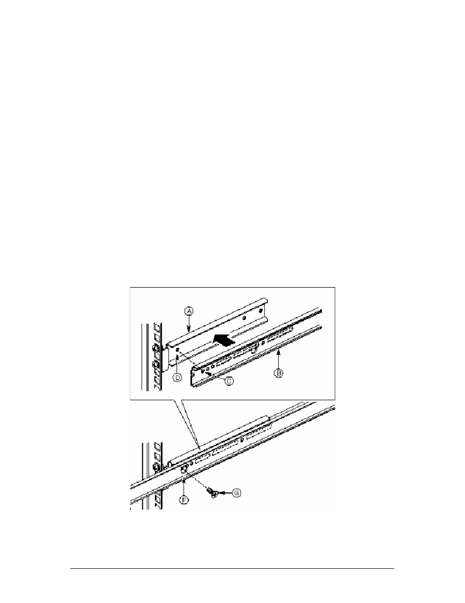 Attach a rail assembly to a front bracket | Intel SX220 User Manual | Page 55 / 150