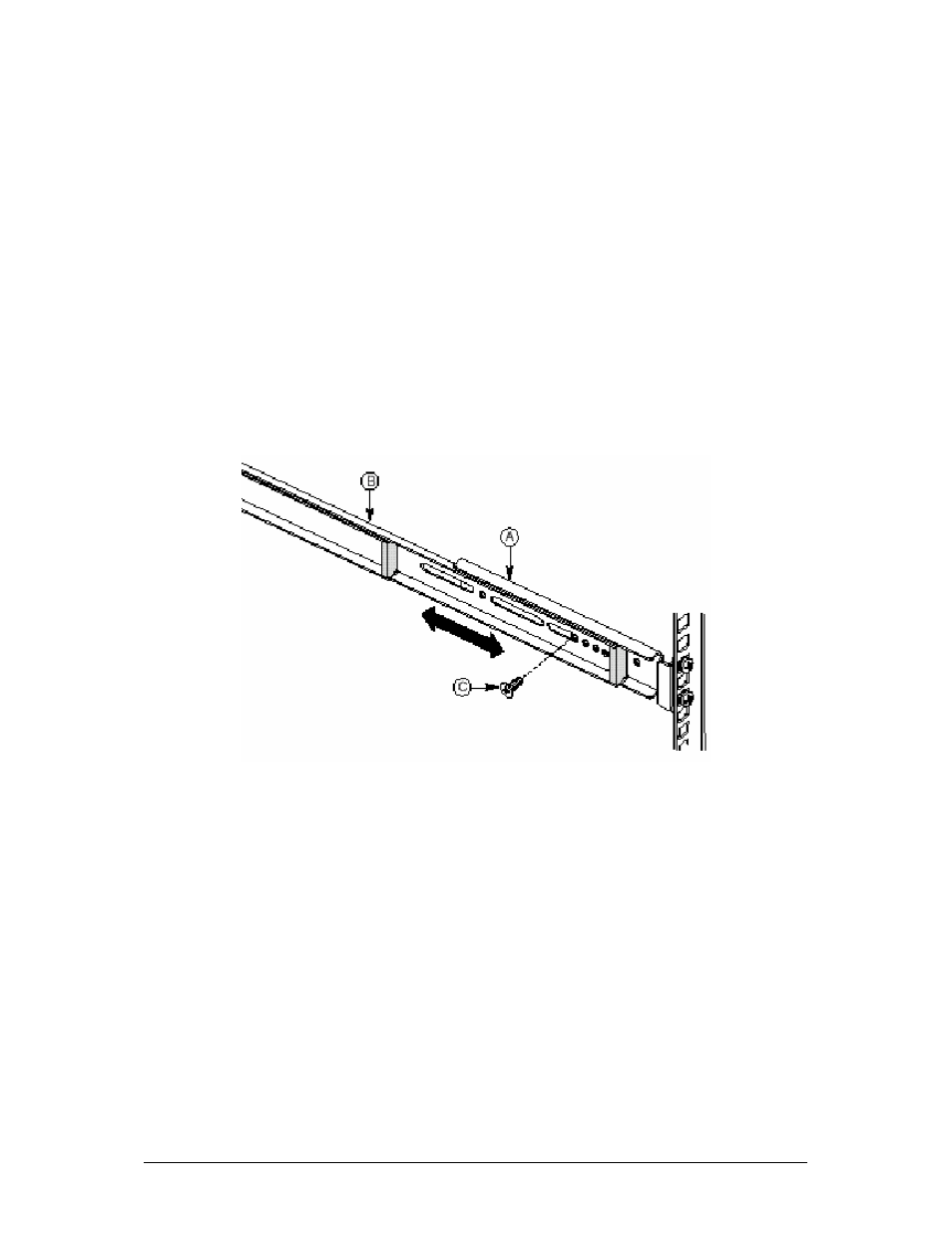 Attach a rail assembly to a rear bracket | Intel SX220 User Manual | Page 56 / 150